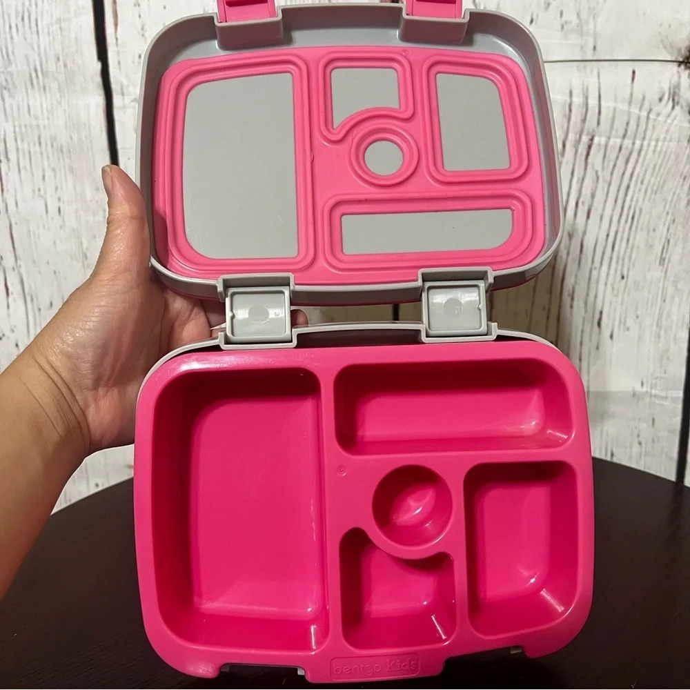 Bentgo Kids Bento-Style 5-Compartment Leak-Proof Lunch Box bundle of 2